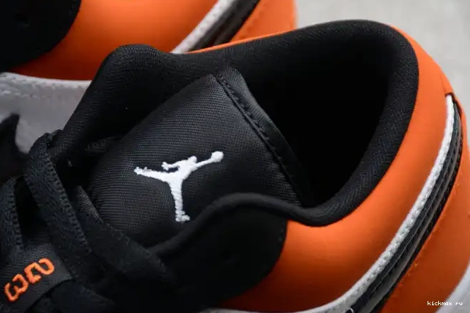 Rep Kickmax Jordan Low 553558-128 Air 1 Backboard Shattered 0513